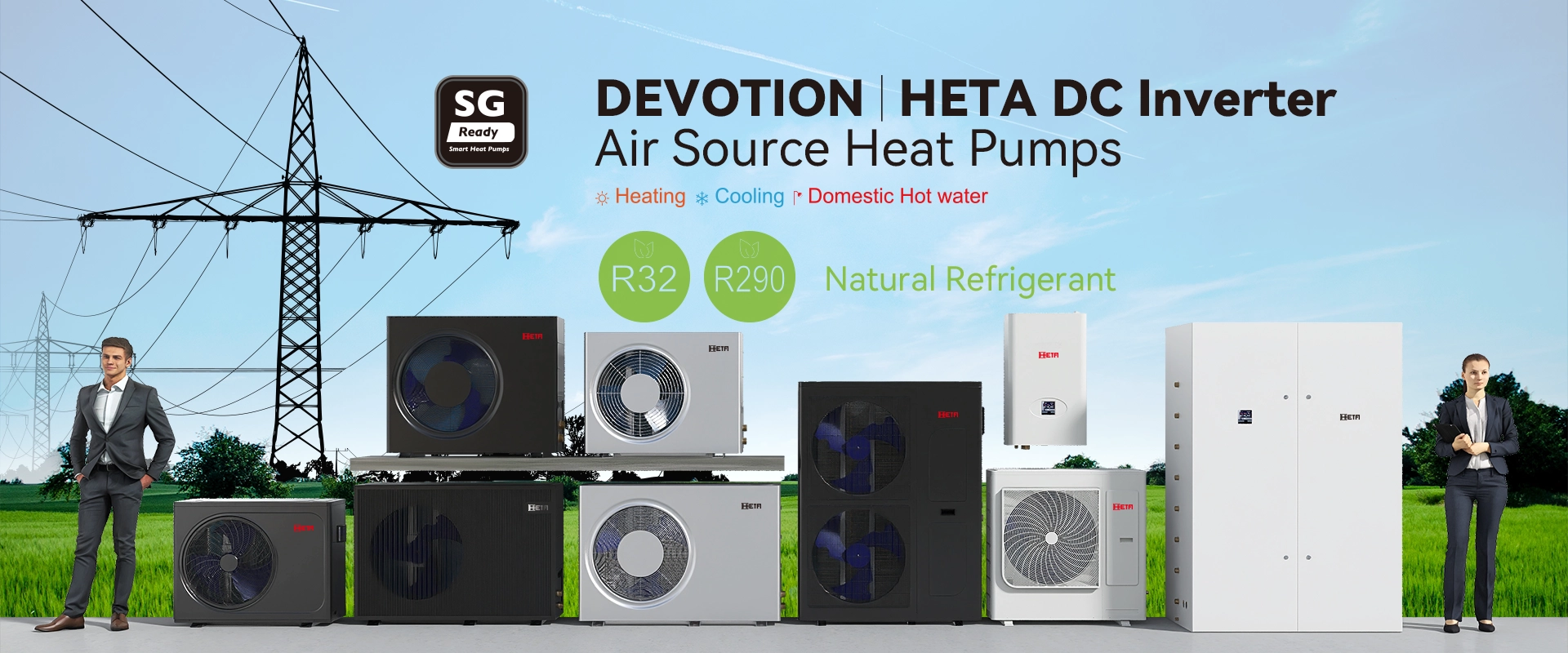 hetapro poster2 air source heat pumps2