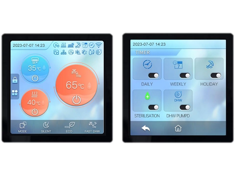 heatix r290 heat pump controller