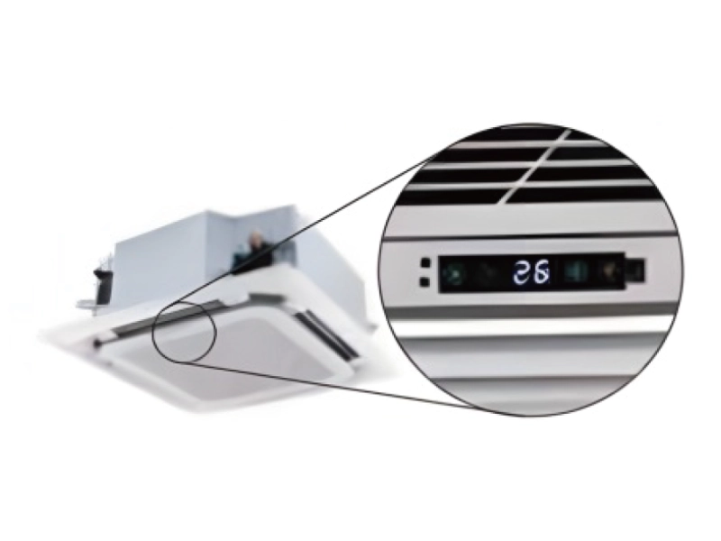 cassette series ac key features led digital display panel