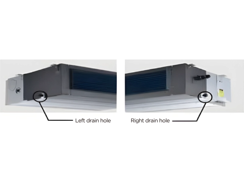 duct series ac key features drainage on both sides
