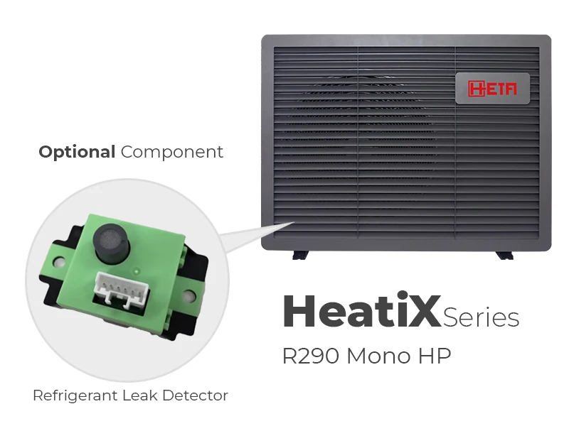 heatix r290 optional refrigerant leak detector